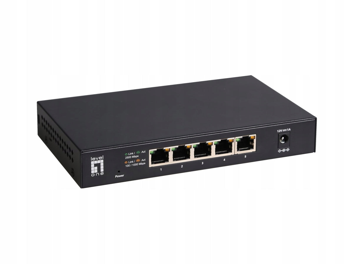 Switch LevelOne GB 5-port 2,5 Gb/s