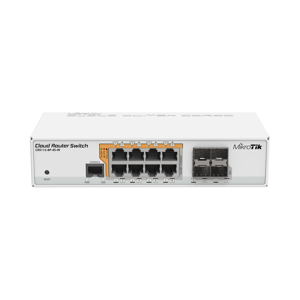Switch MikroTik CRS112-8P-4S-IN 8xGE 4xSFP PoE