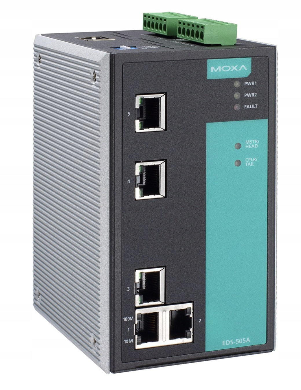 Switch Moxa EDS-505A-T