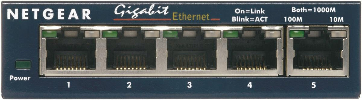 Switch NETGEAR ProSafe GS105GE 5 ports