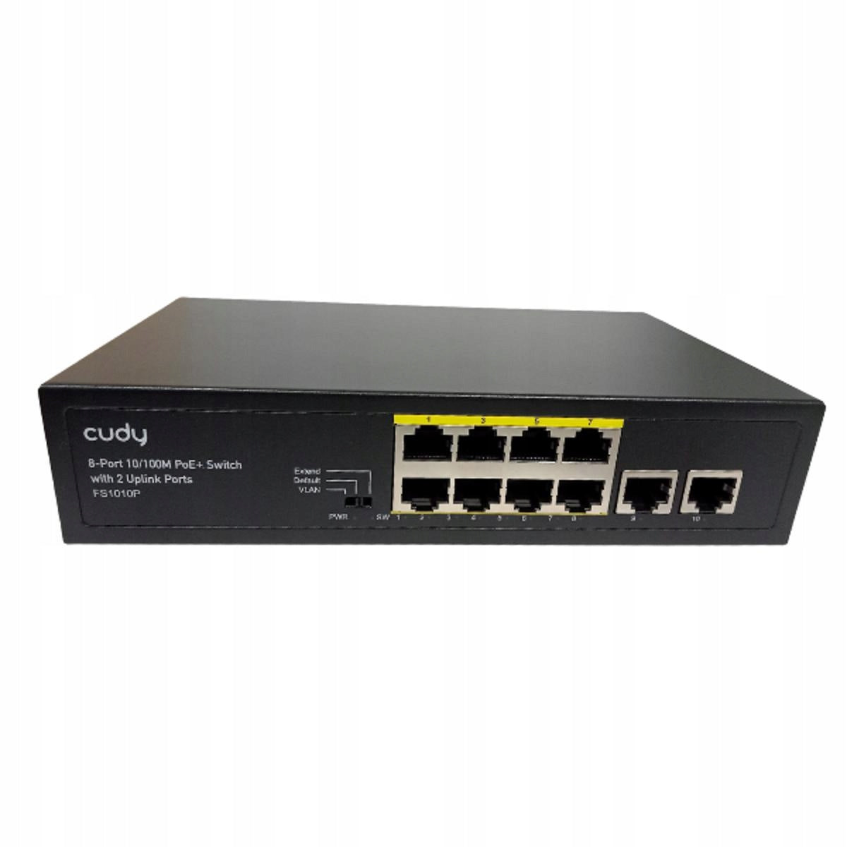 Switch PoE Cudy Switch FS1010P 8xFE PoE+ 120W 8+2 Packaging status original