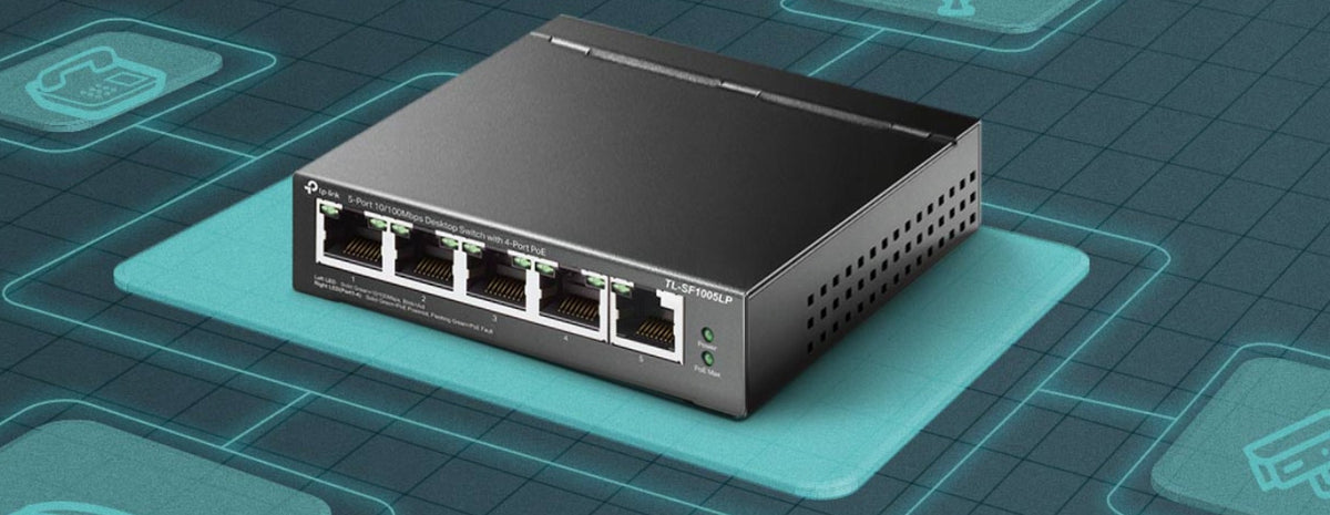 Switch PoE TP-link TL-SF1005LP 5x10/100Mbps 4x PoE Manufacturer TP-Link