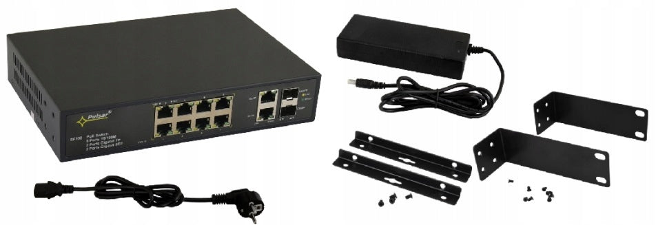 Switch Pulsar SF108 PoE 10-port Manufacturer Pulsar