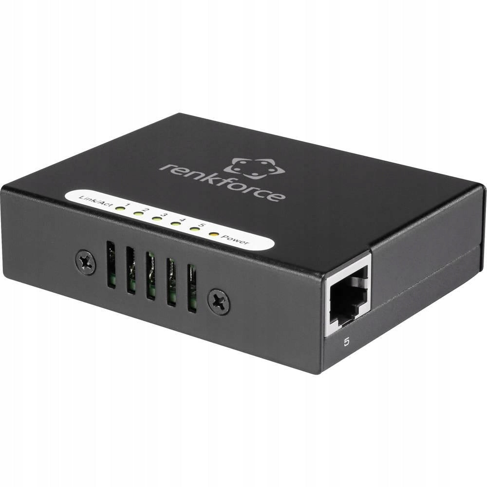 Switch RJ45 Switch Renkforce 5 Ports 100Mbit Manufacturer code RF-4451433