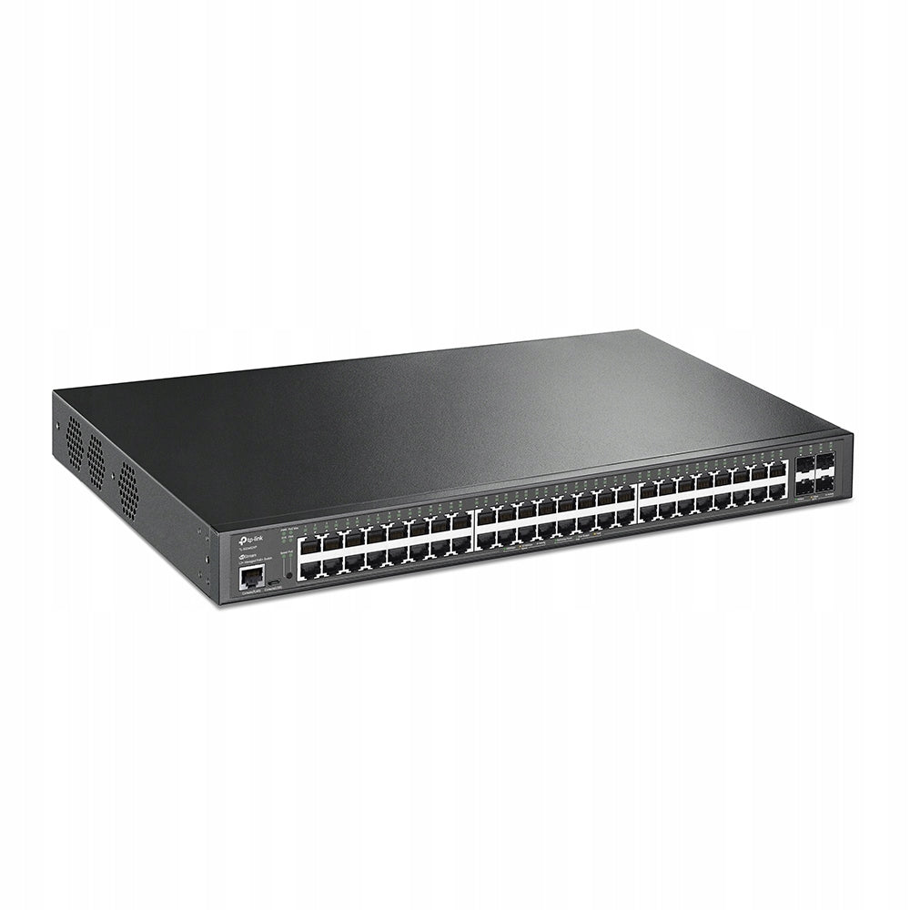 Switch TP-LINK SG3452XP 48 Gigabit PoE+ Ports, 4 SFP+ 10GE Slots Packaging status original