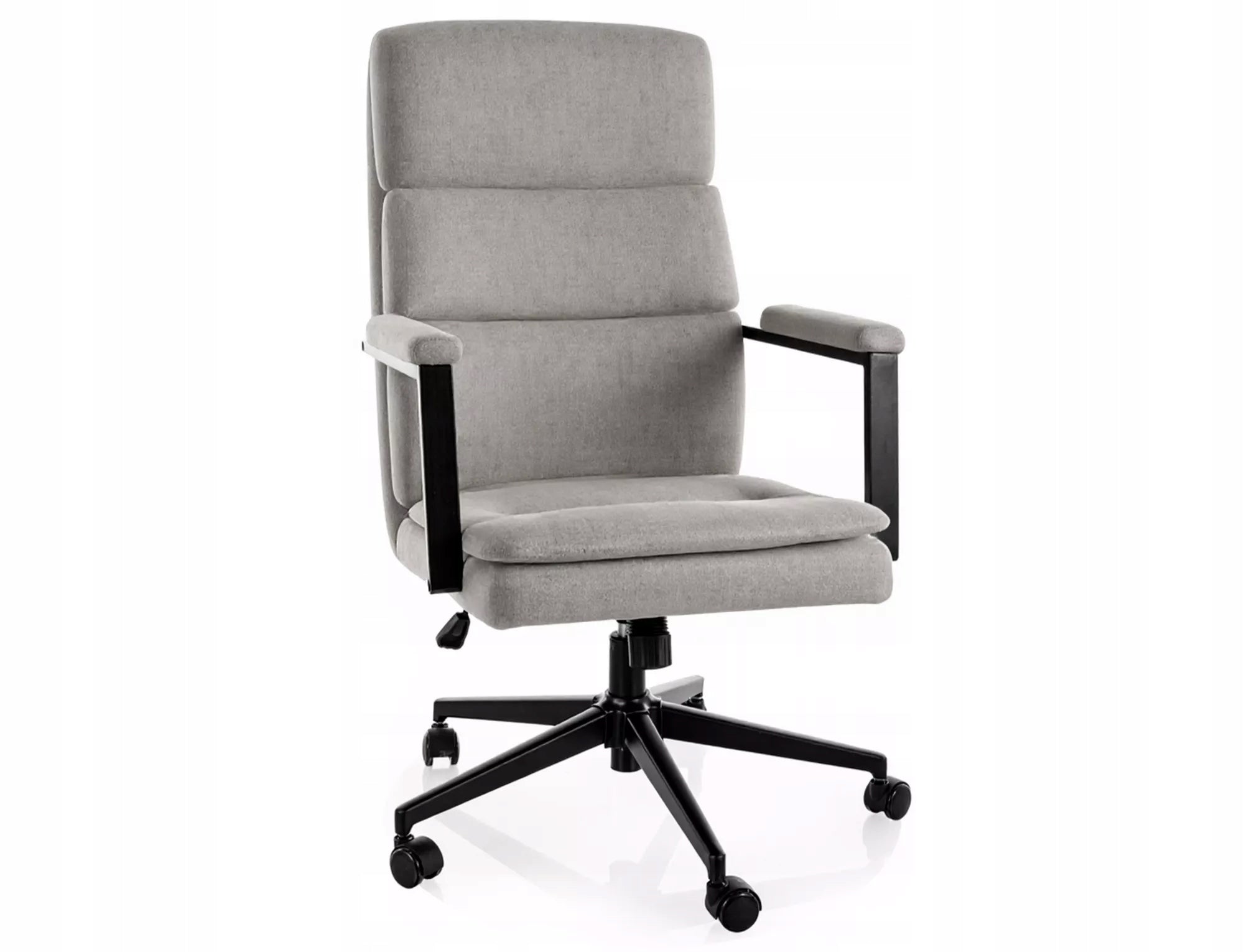 Swivel Armchair Q090 Grey Fabric Tap. 261 TILT Armrests SIGNAL