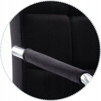 Swivel Chair Black Fabric Velvet Desk Chair N-15 Children's Low EAN (GTIN) 5901477280528
