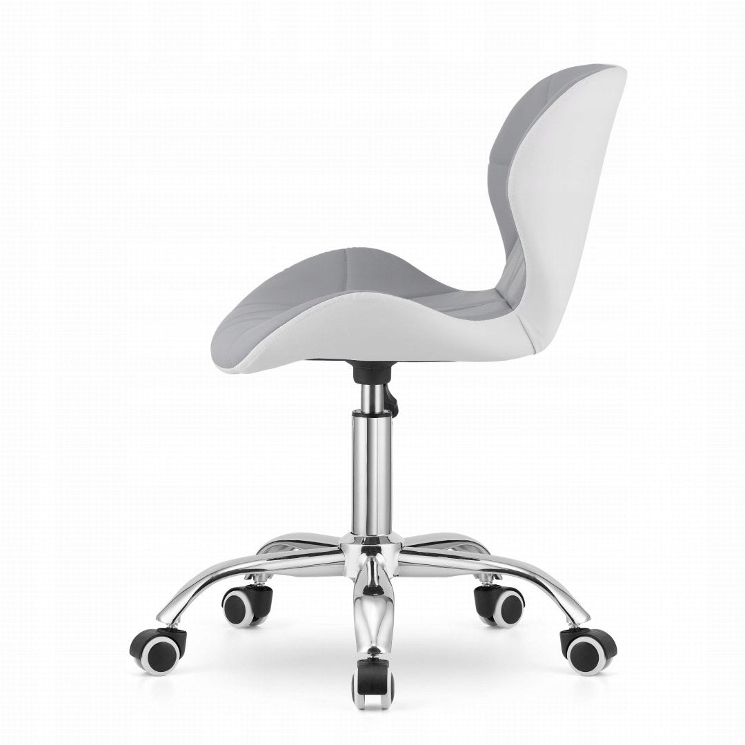 Swivel Chair DESK CHAIR SWIVEL AVOLA grey-white Brand Oskar