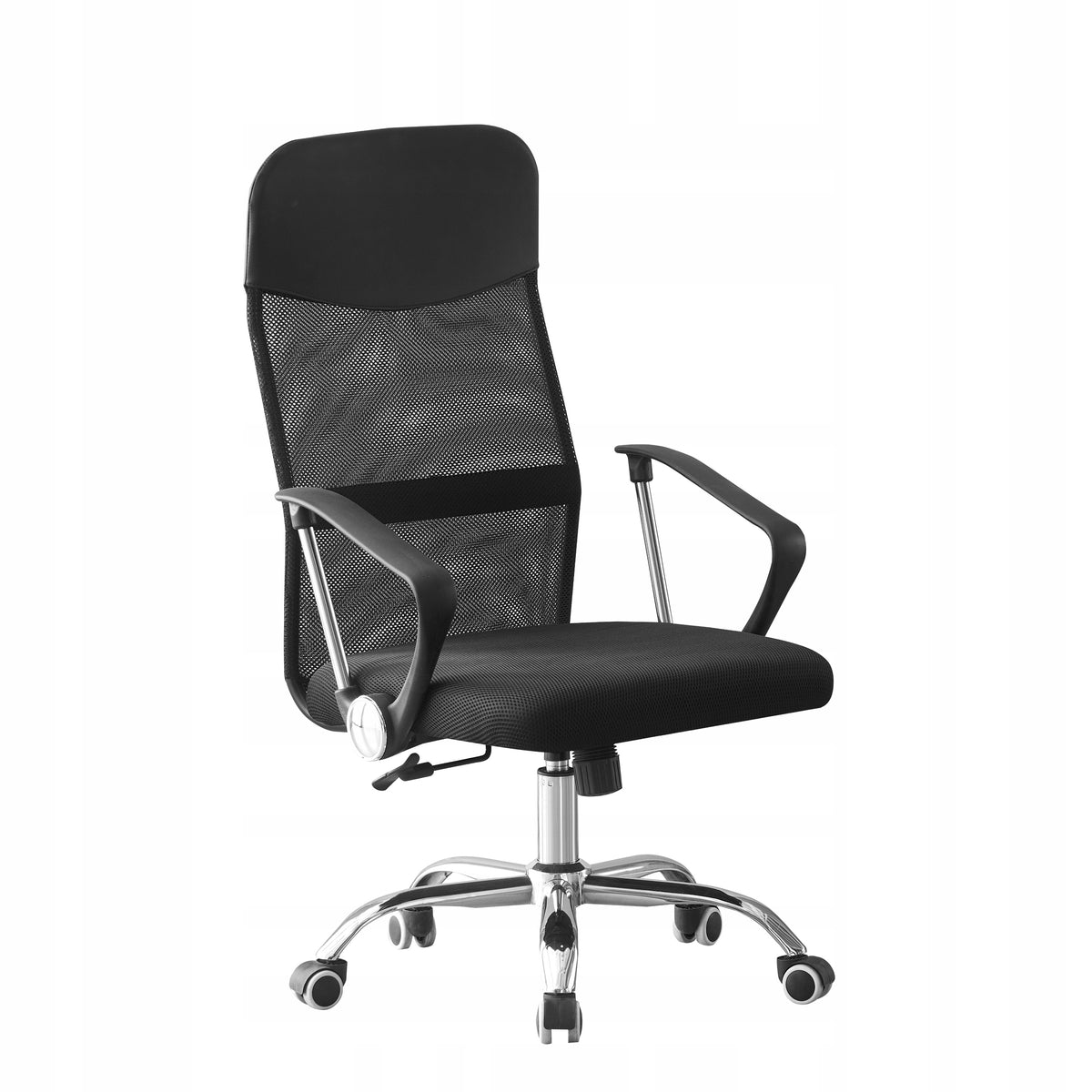 Swivel Chair, Office Chair, Armrests, Black, Tilt, Rocking Tivo