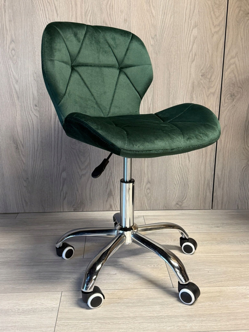 Swivel Chair Office Desk Chair Cabinet Adjustable Velour Packaging status original
