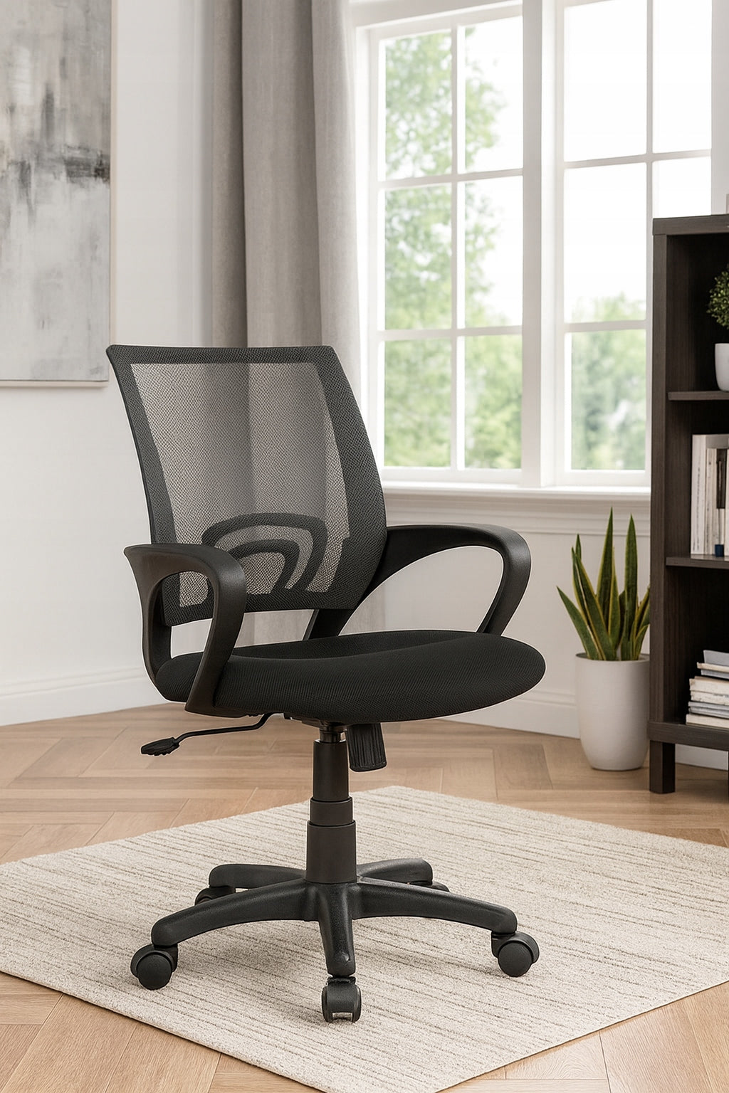 Swivel Chair QZY-1121 Grey Ergonomic Office Adjustable Furnitex Medical device no