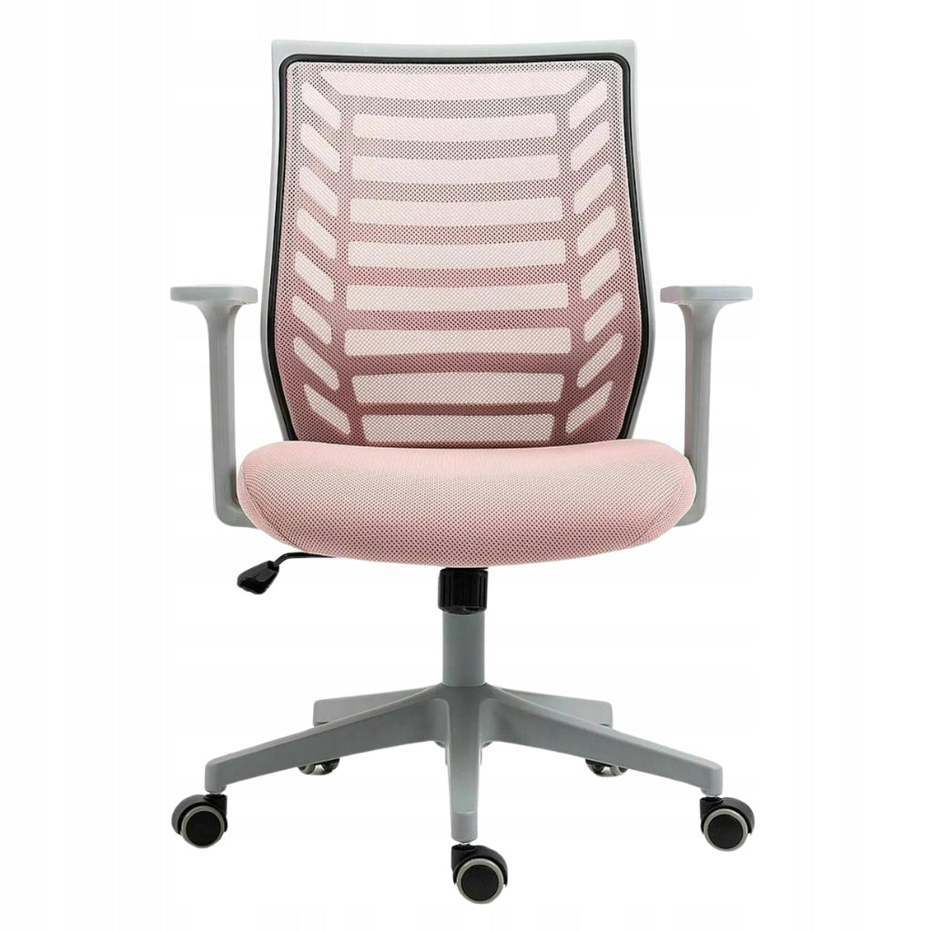 Swivel Office Chair, Pink Upholstered Office Chair for Desk Q-320 Brand Signal