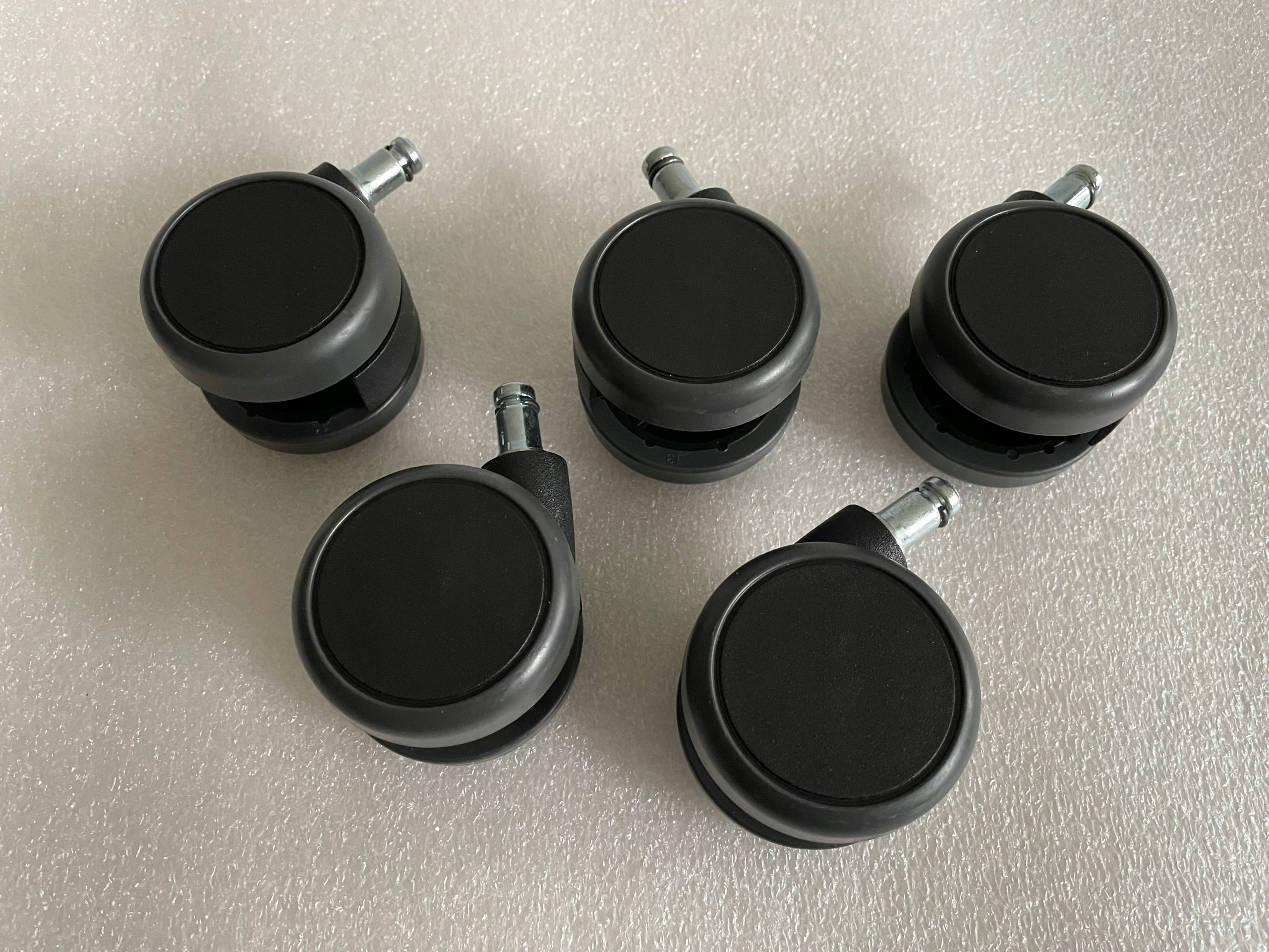 Swivel casters rubber 5 pcs.60 mm fi.11 Manufacturer code 60 mm fi.11 guma