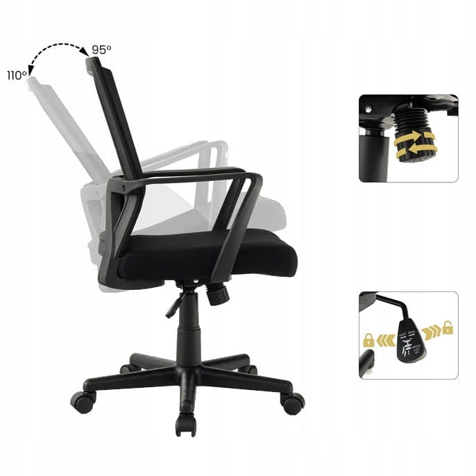 Swivel chair Costway 99 x 61 x 61 cm Manufacturer code CB10568DK
