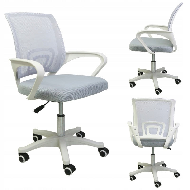 Swivel chair Ecarla grey