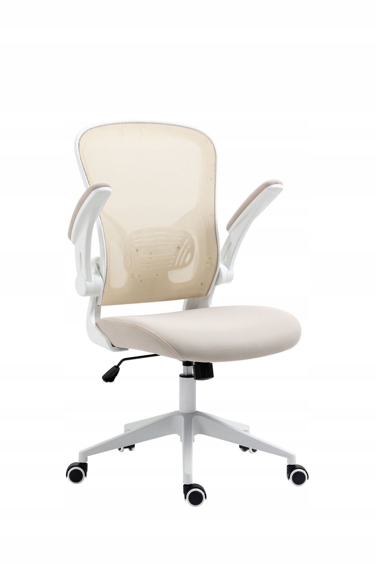Swivel chair FB21-FX (W) beige Furniture depth 49 cm