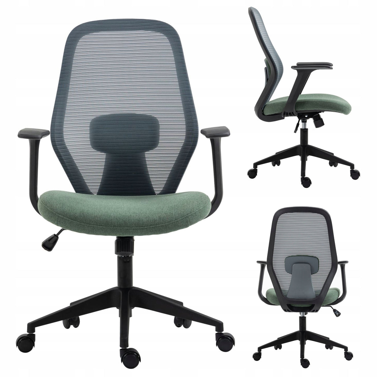 Swivel chair FB23-FX (B) green