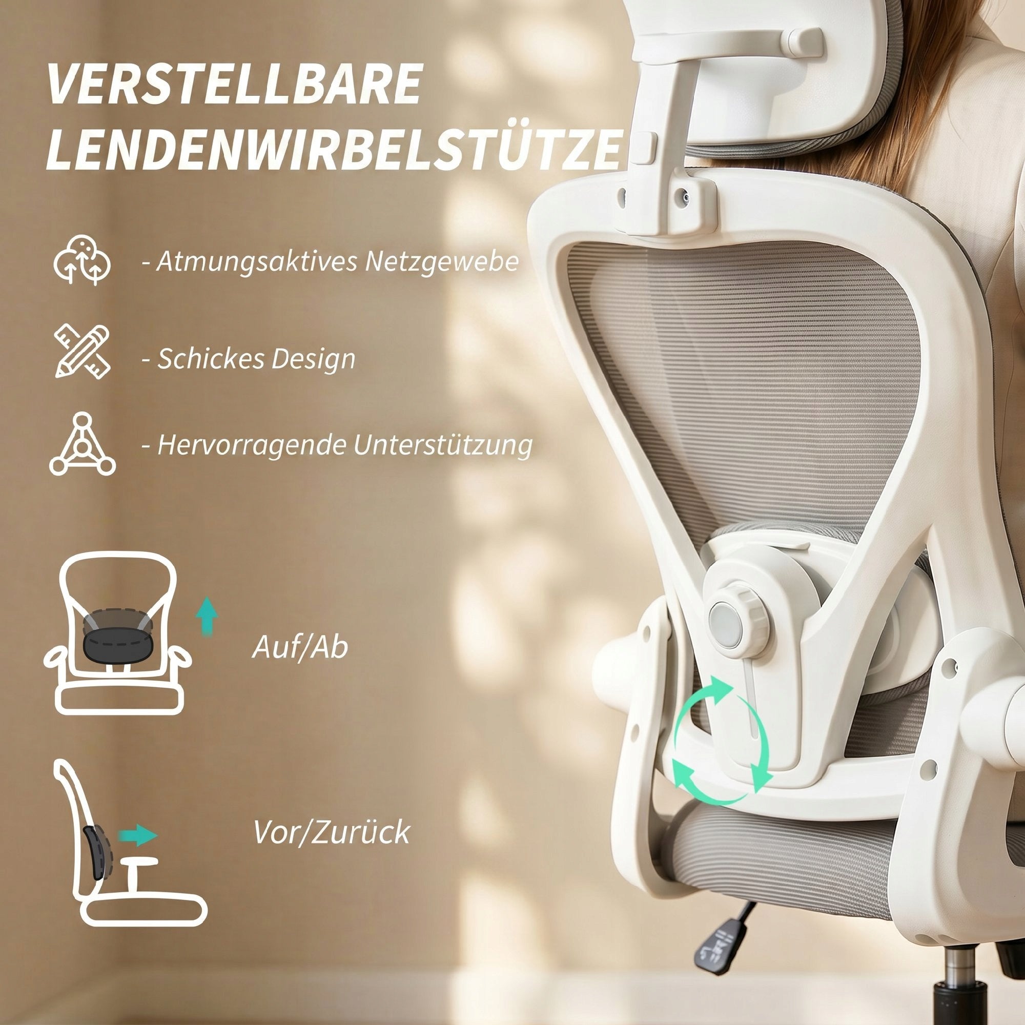 Swivel chair Homcom grey Brand Homcom