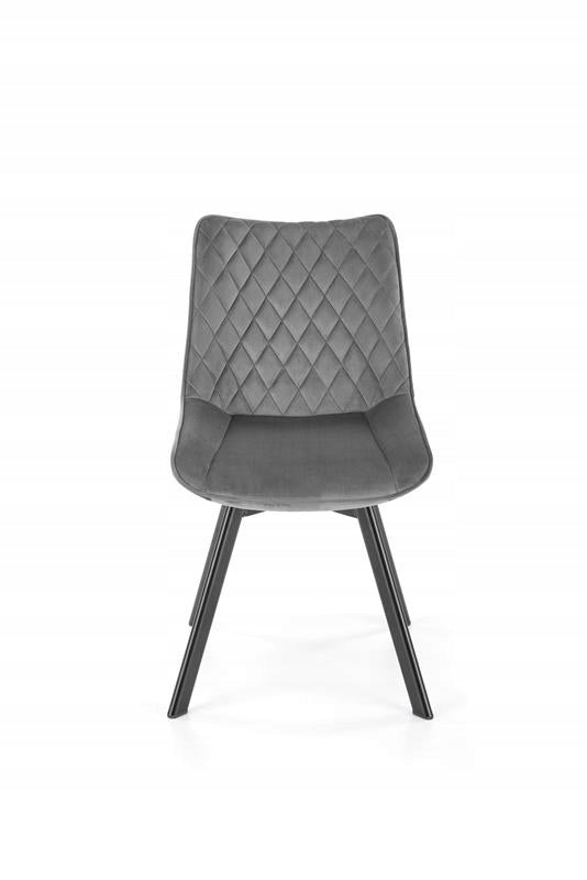 Swivel chair K520 color ash grey velvet material Halmar EAN (GTIN) 5905248126411
