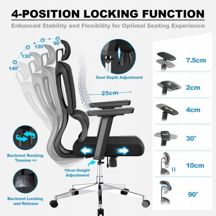 Swivel chair MELOKEA black Manufacturer code CO45