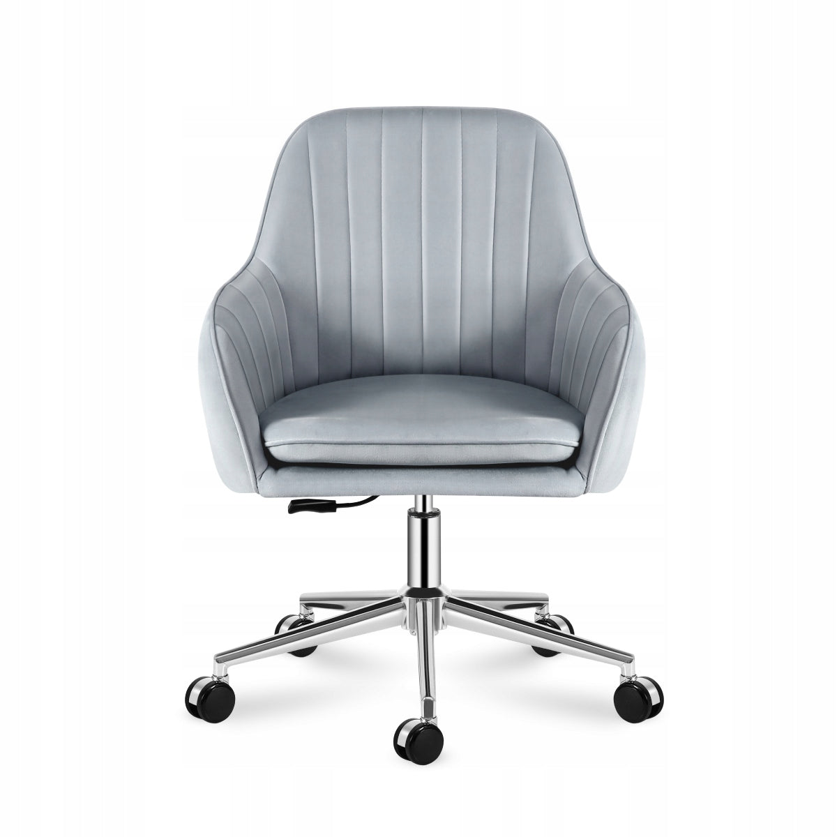 Swivel chair Mark Adler 5.2 velour grey height adjustment Manufacturer code MA FUTURE 5.2 Grey