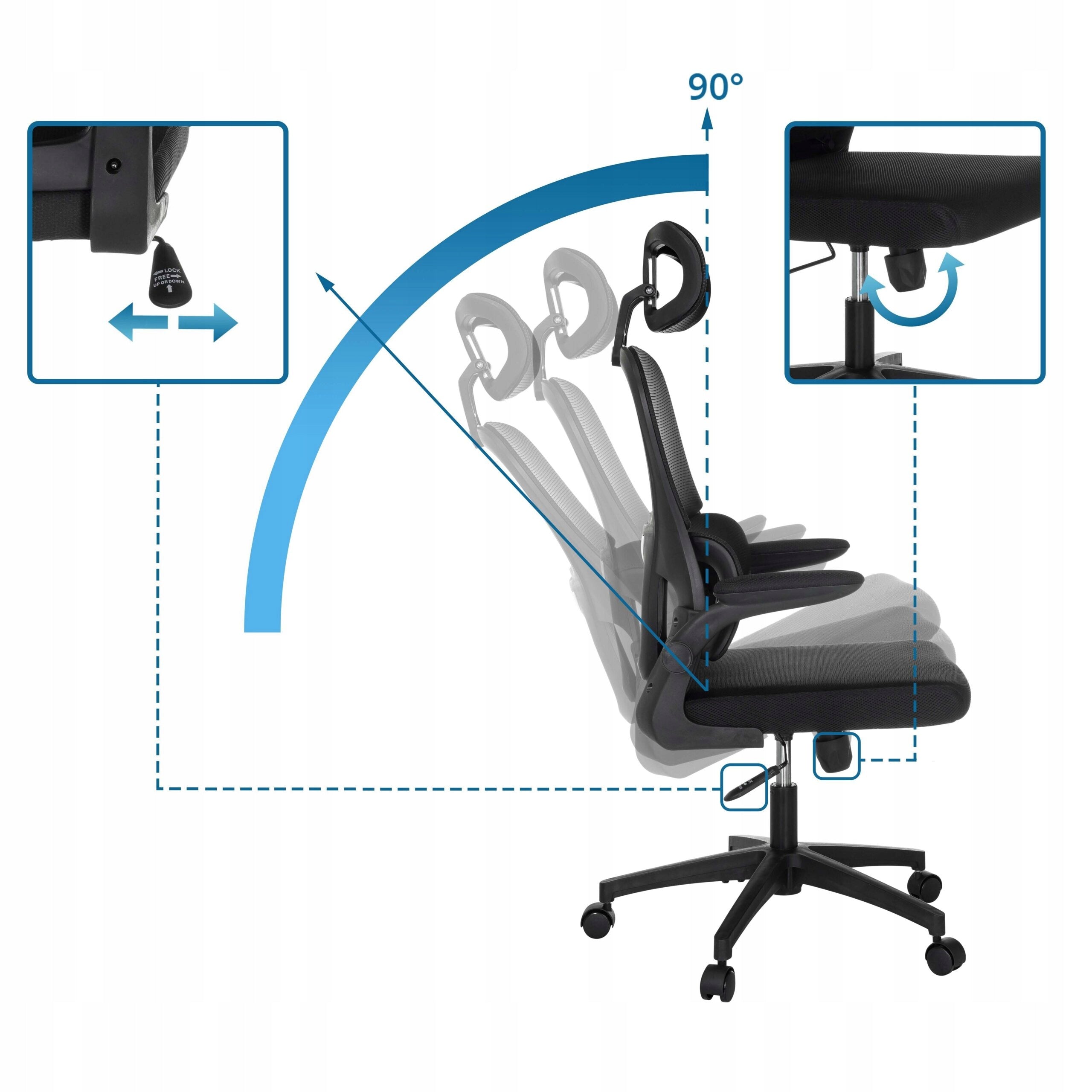 Swivel chair MyBuero black Brand MyBuero