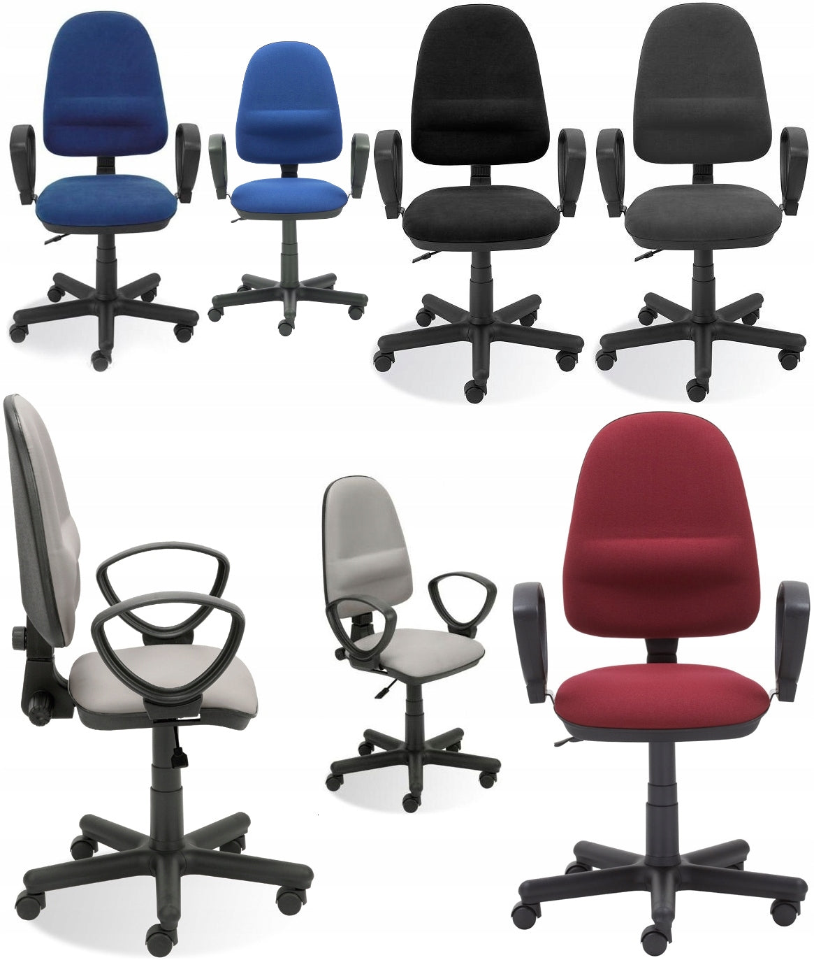 Swivel chair PERFECT GTP BLUE-BLACK Brand Nowy Styl