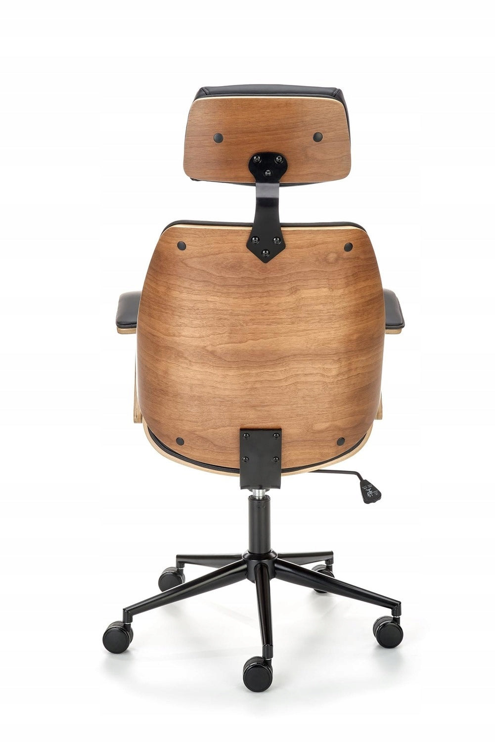 Swivel chair Plywood IGNAZIO Black-Cream Brand Halmar