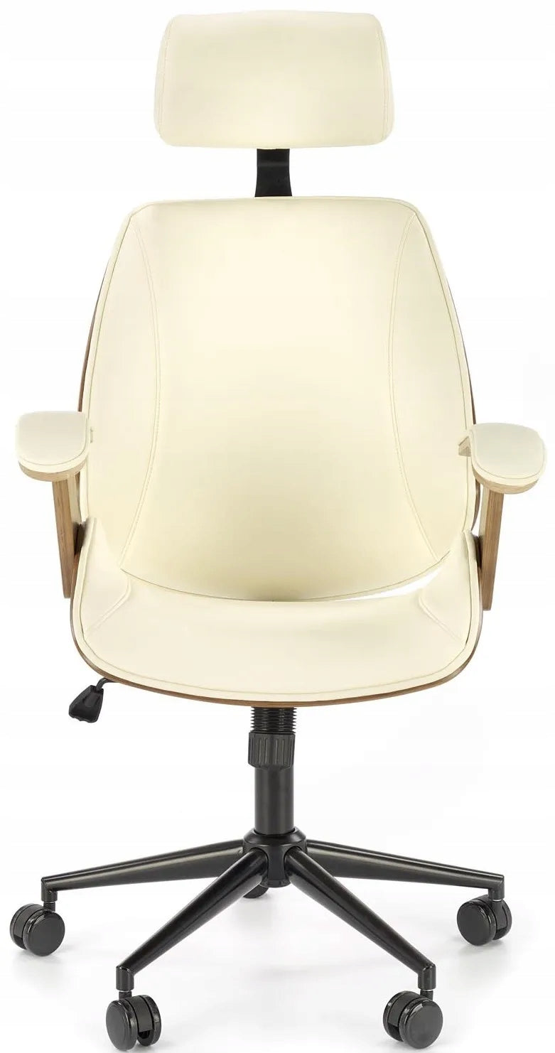 Swivel chair Plywood IGNAZIO Black-Cream EAN (GTIN) 5905248125629