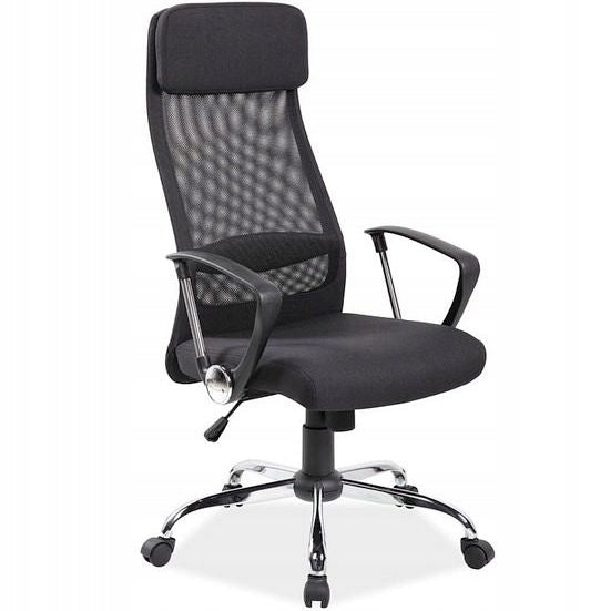 Swivel chair Q-345 Black Studio Material
