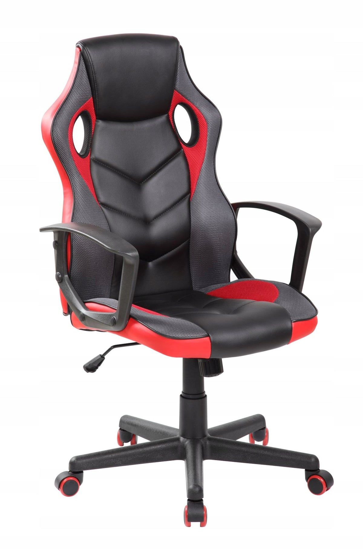 Swivel chair QZY-2M black/red
