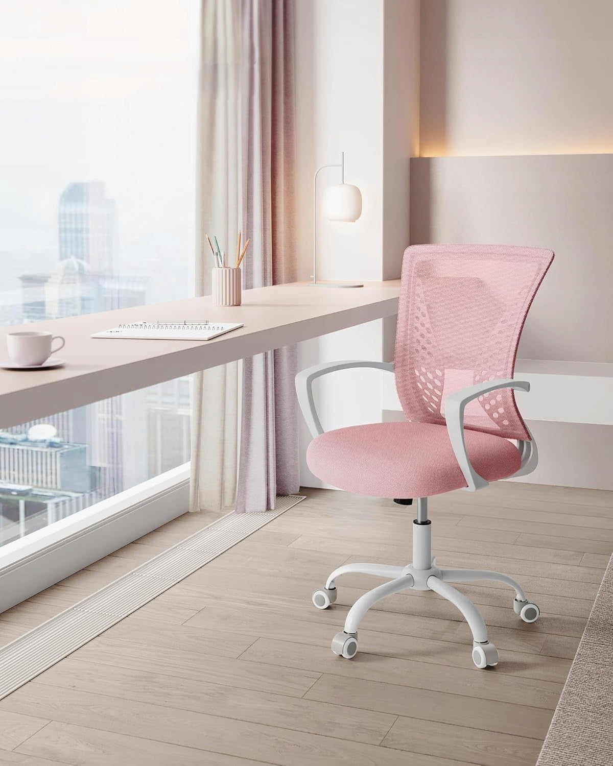 Swivel chair Songmics pink Manufacturer code OBN022R02