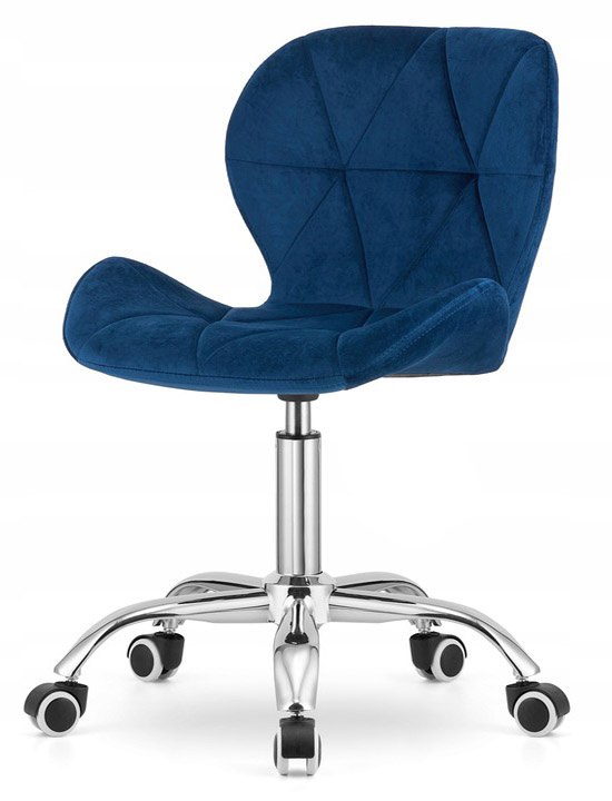 Swivel chair VASTO OFFICE VELVET BLUE