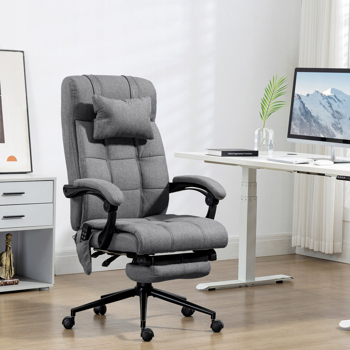 Swivel chair Vinsetto grey
