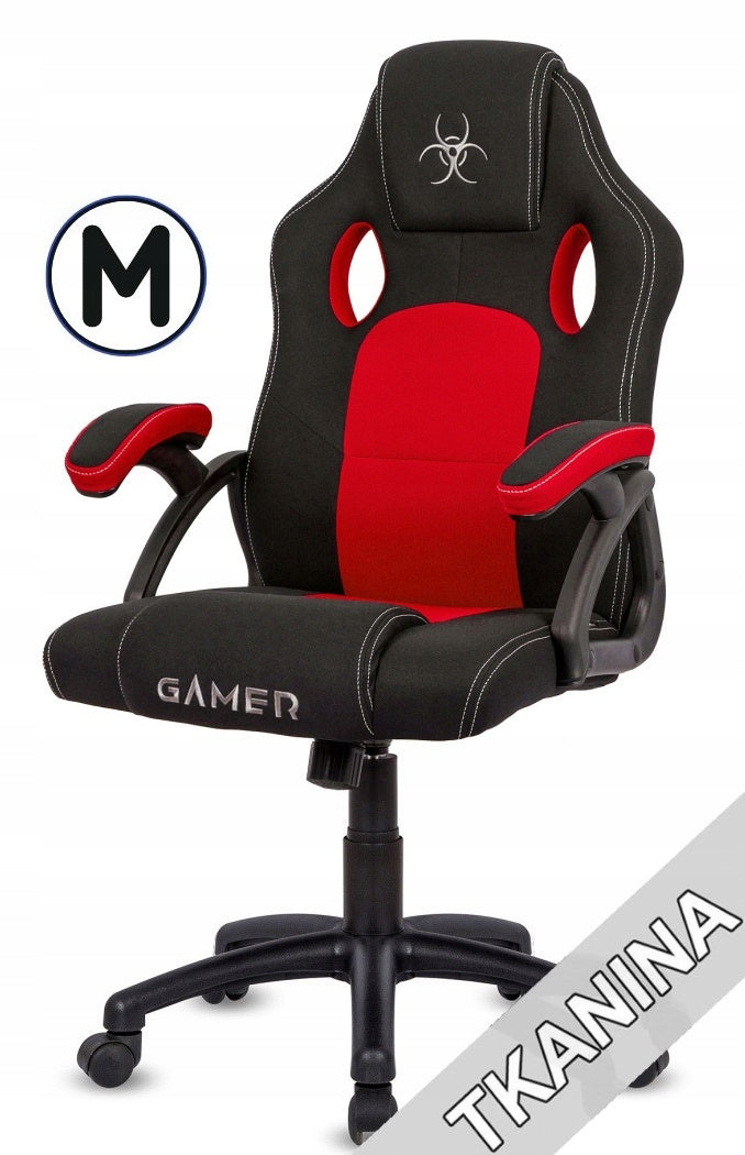 Swivel chair for desk CARRERA M RED FABRIC Packaging status original