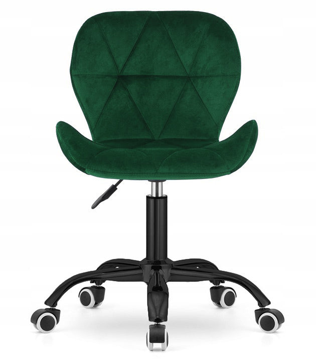 Swivel chair for student desk office green velour Lugano.pro Packaging status original