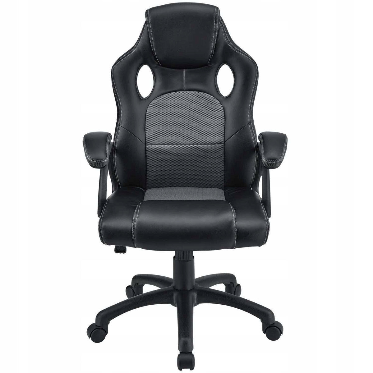 Swivel chair gaming chair massive height adjustment black gray Manufacturer code 28216