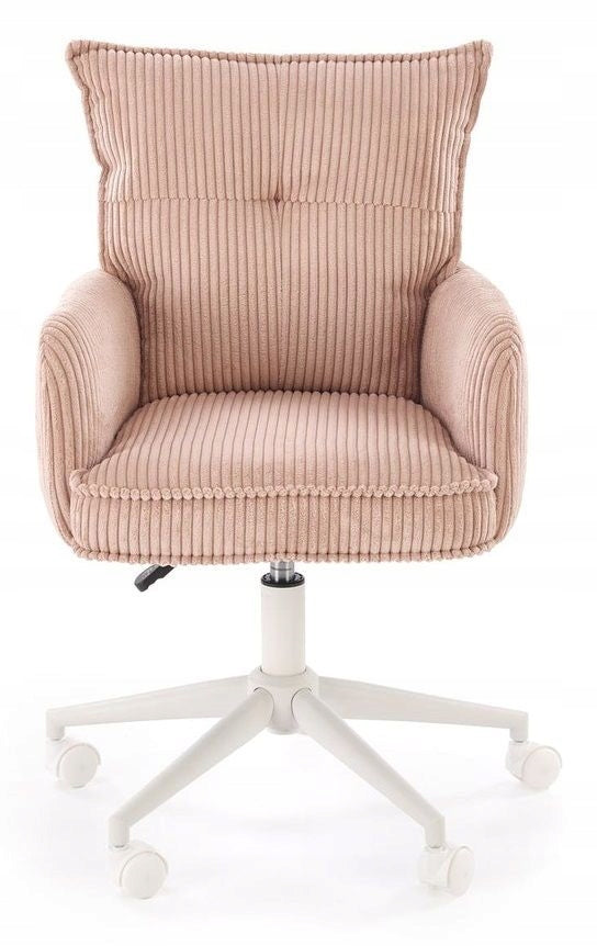 Swivel chair office chair fabric light pink up to 120 kg Terna Packaging status original