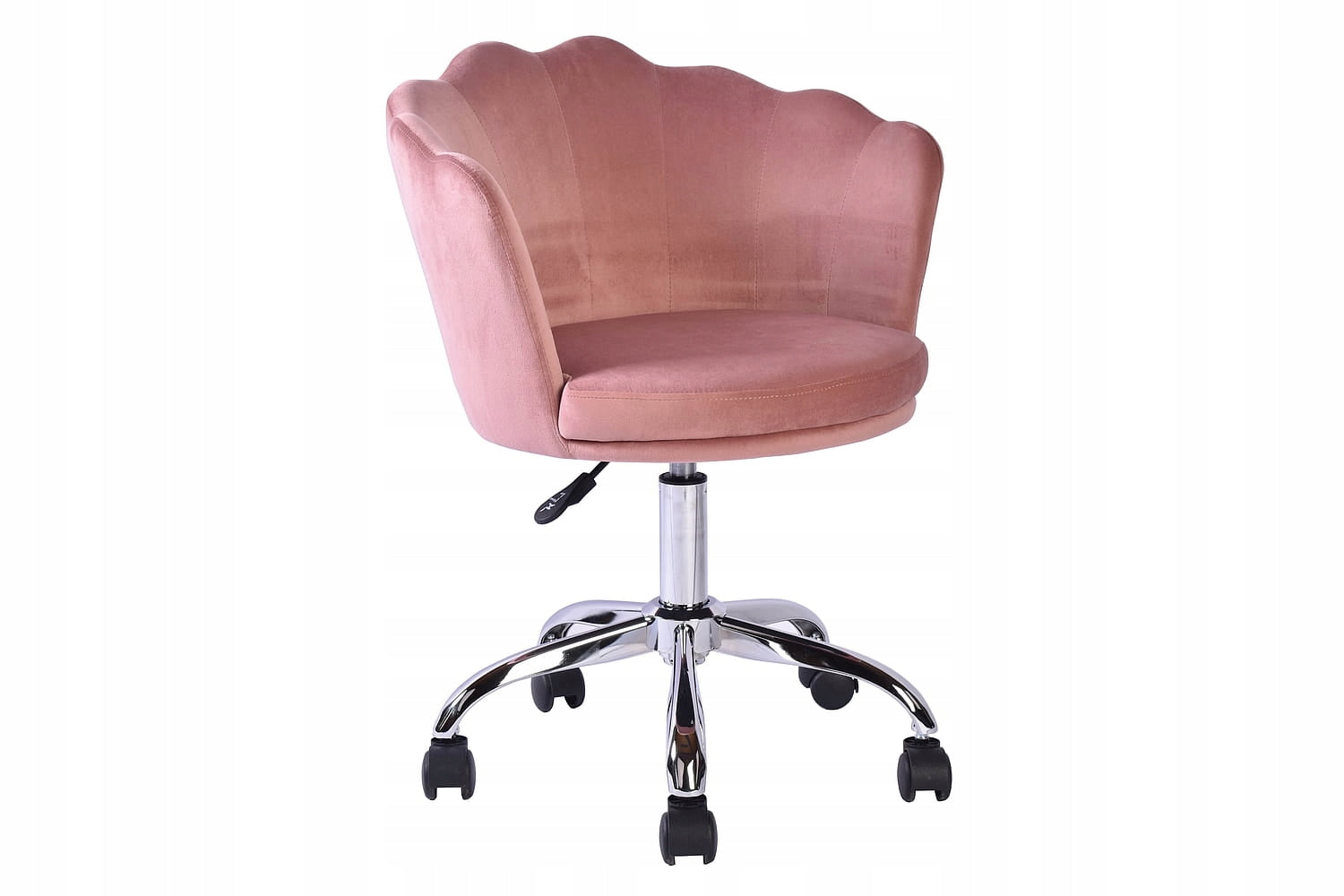 Swivel chair pink velour Rose Velvet comfortable nice Packaging status original
