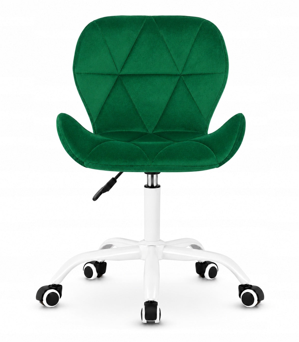 Swivel chair student desk chair velour green adjustable Packaging status original