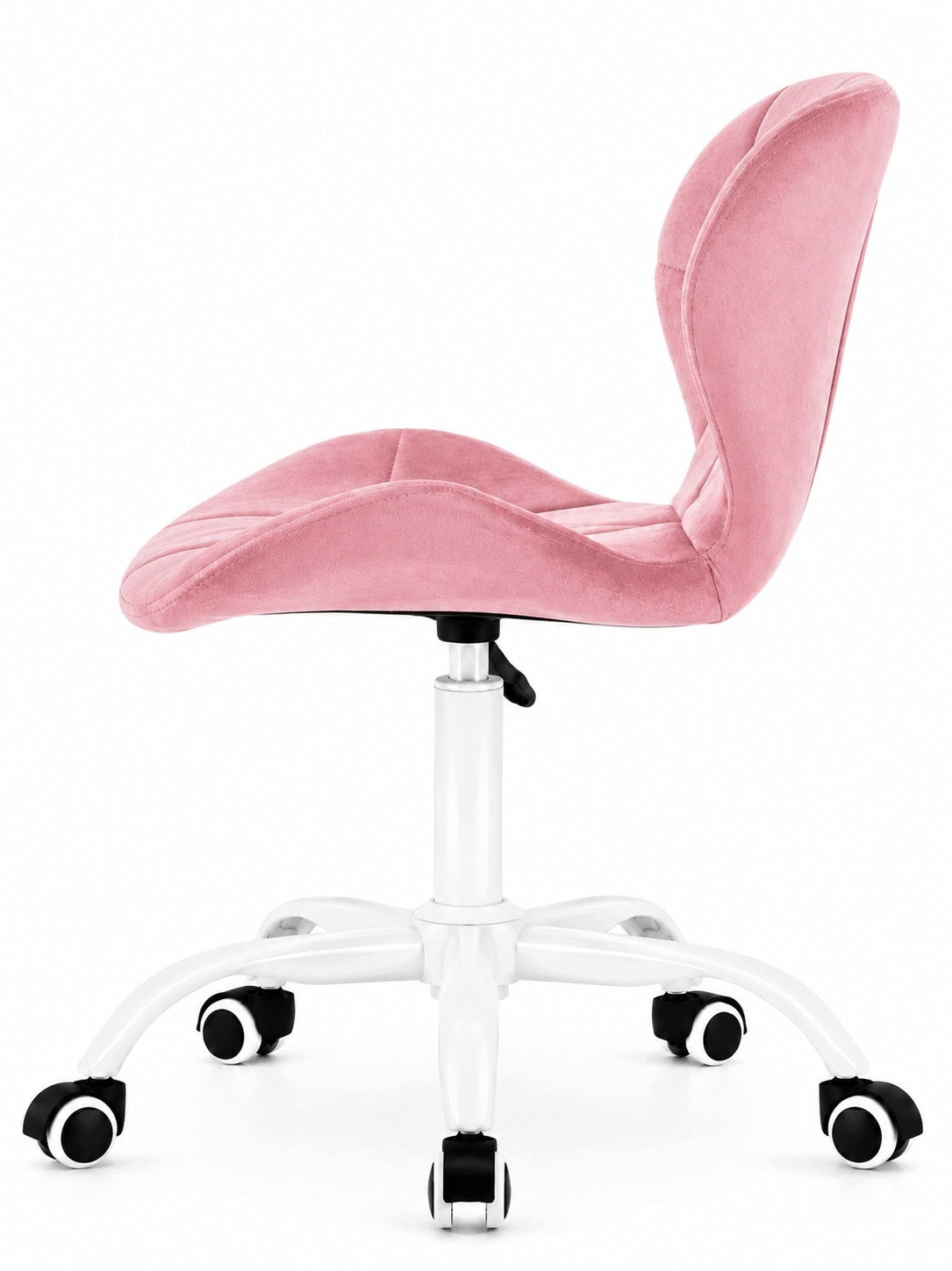 Swivel chair student desk chair velour pink adjustable Manufacturer code VAS3-VASTO-OFFICE-VELVET-PINK-MILK