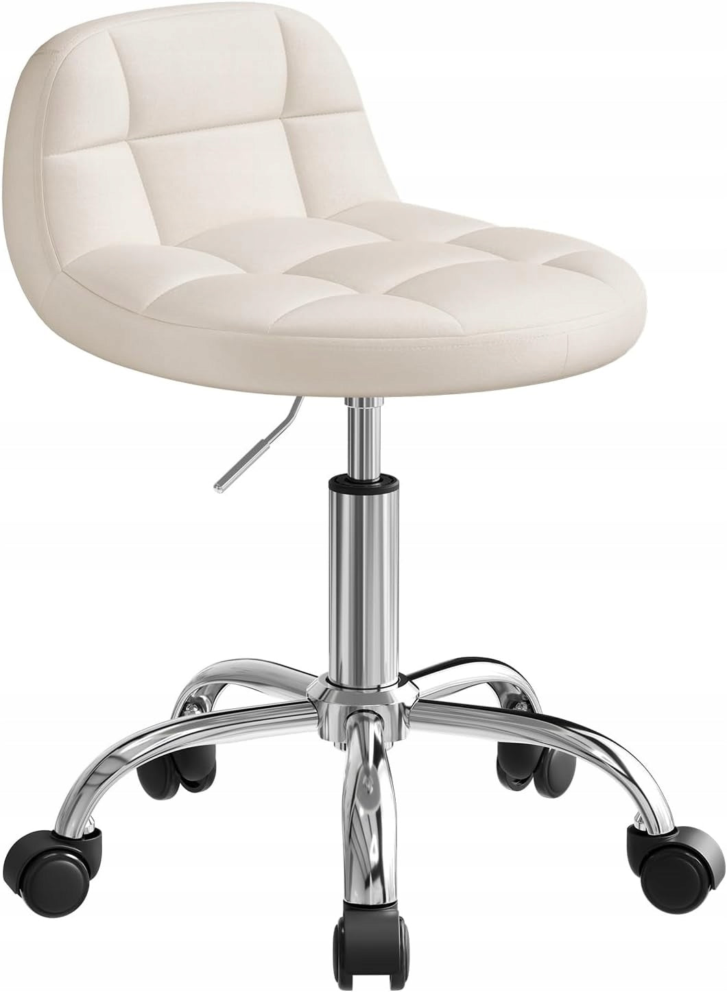 Swivel chair vanity seat for makeup artist Woltu cream