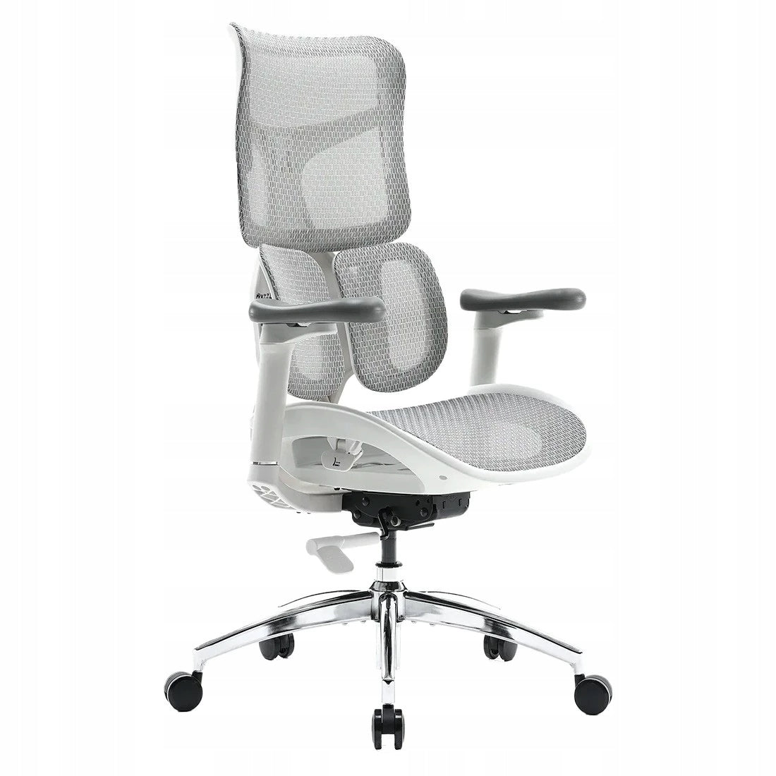 Swivel office chair ADJUSTABLE 150 kg Spacetronik Ergonomic grey