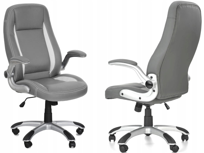 Swivel office chair GREY SATURN Halmar --- 24H