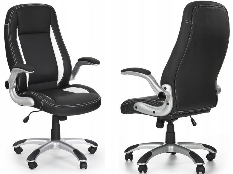 Swivel office chair SATURN BLACK Halmar