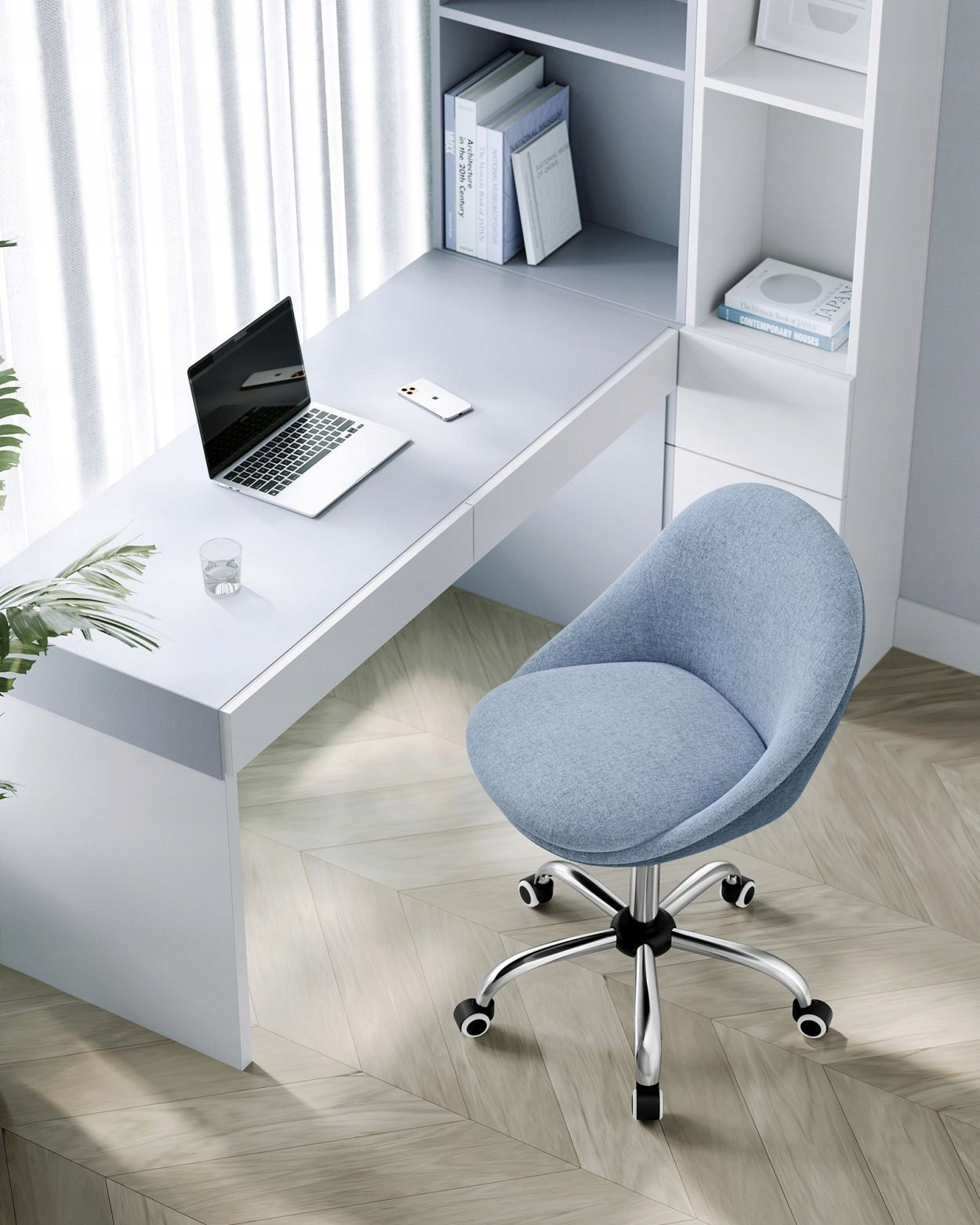Swivel office chair blue armchair Manufacturer code OBG020Q01