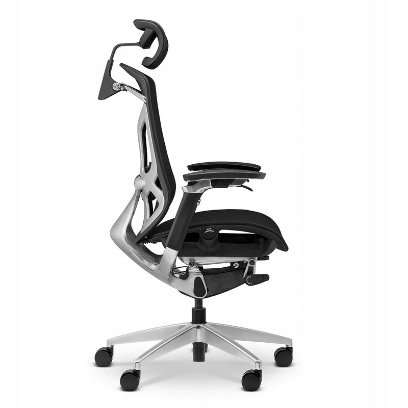 Swivel office chair ergonomics lumbar support
