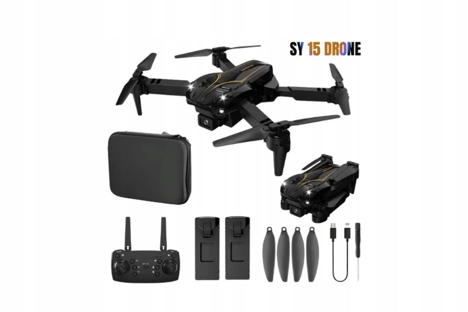 Sy15 drone with 1080p WiFi FPV camera foldable for kids