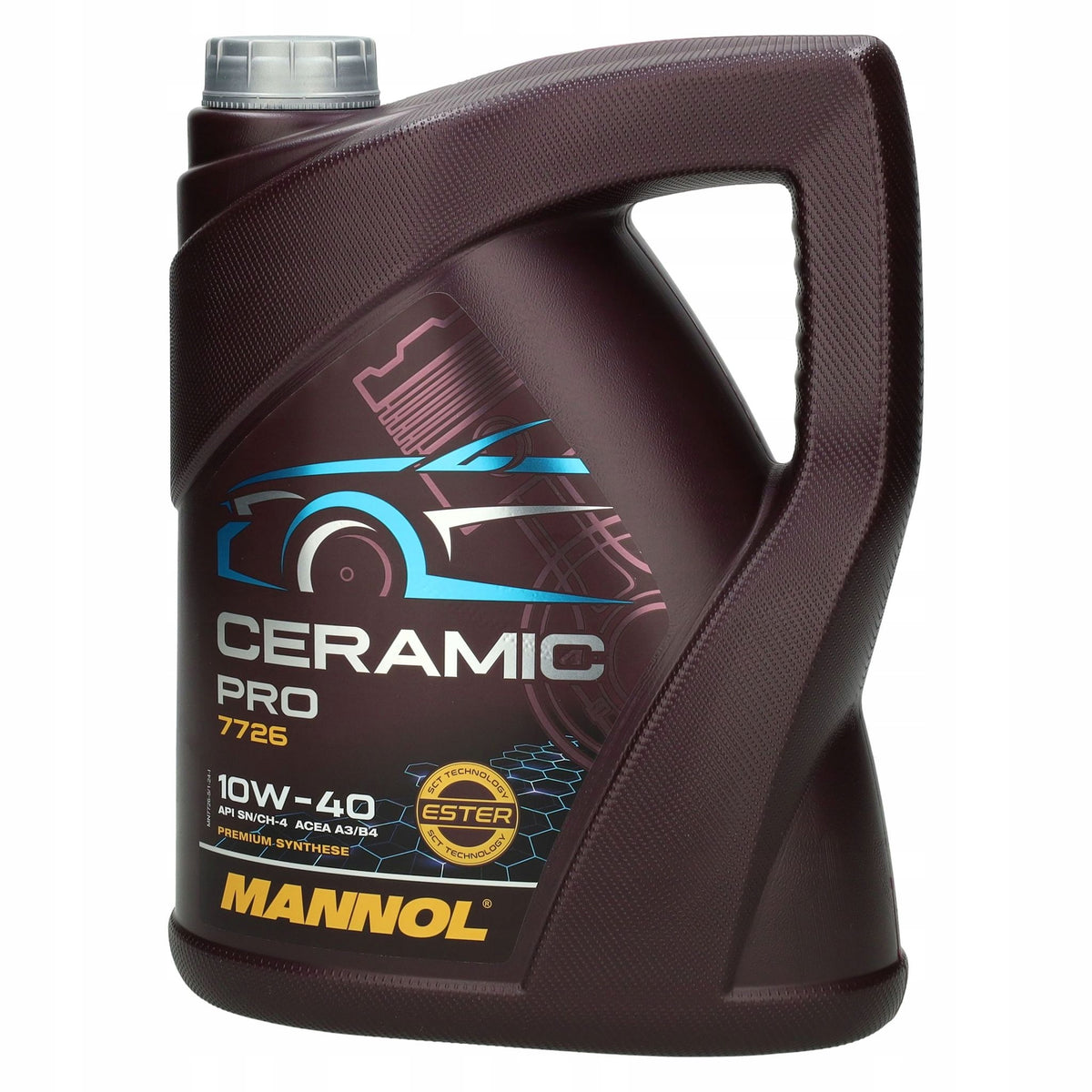 Syntetický motorový olej 7726 Mannol Ceramic Pro 10W40 5L Manufacturer code 7726