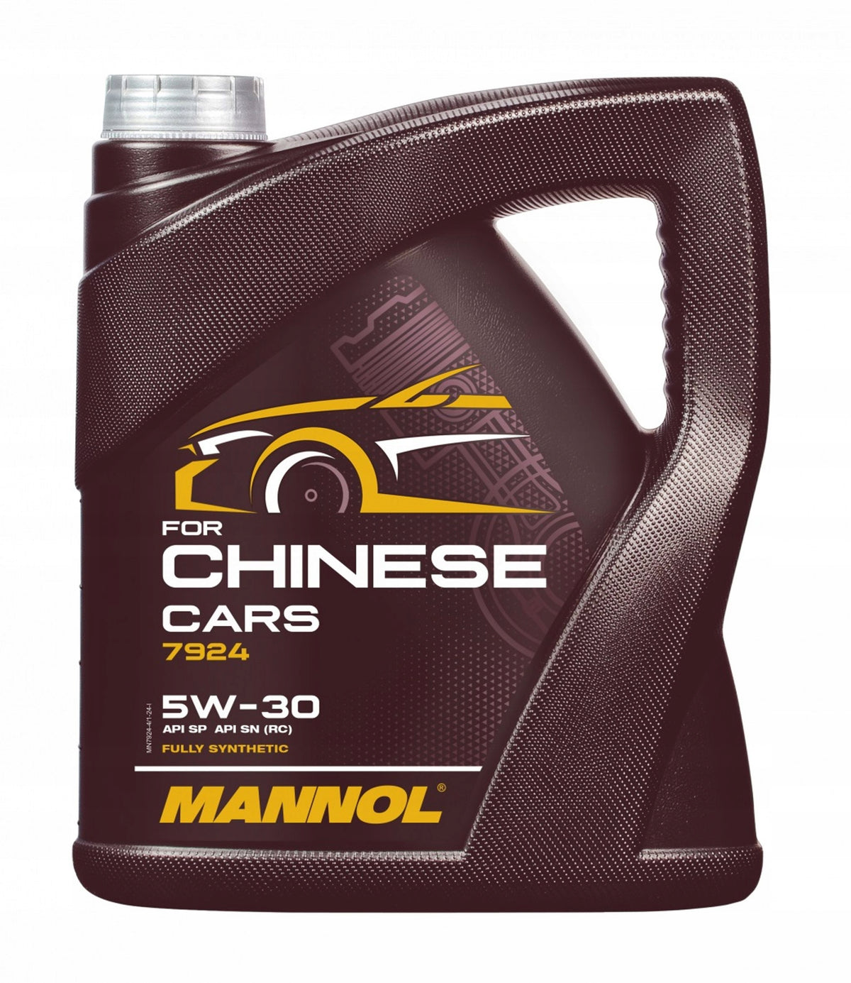 Synthetic Engine Oil 7924 Mannol For Chinese Cars 5W30 4L